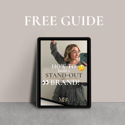 FREE Guide: How To Build a Stand Out Brand!